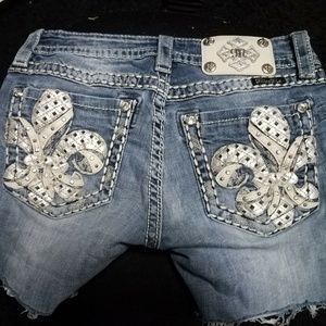 Miss Me Cut off jean Shorts 27 skinny